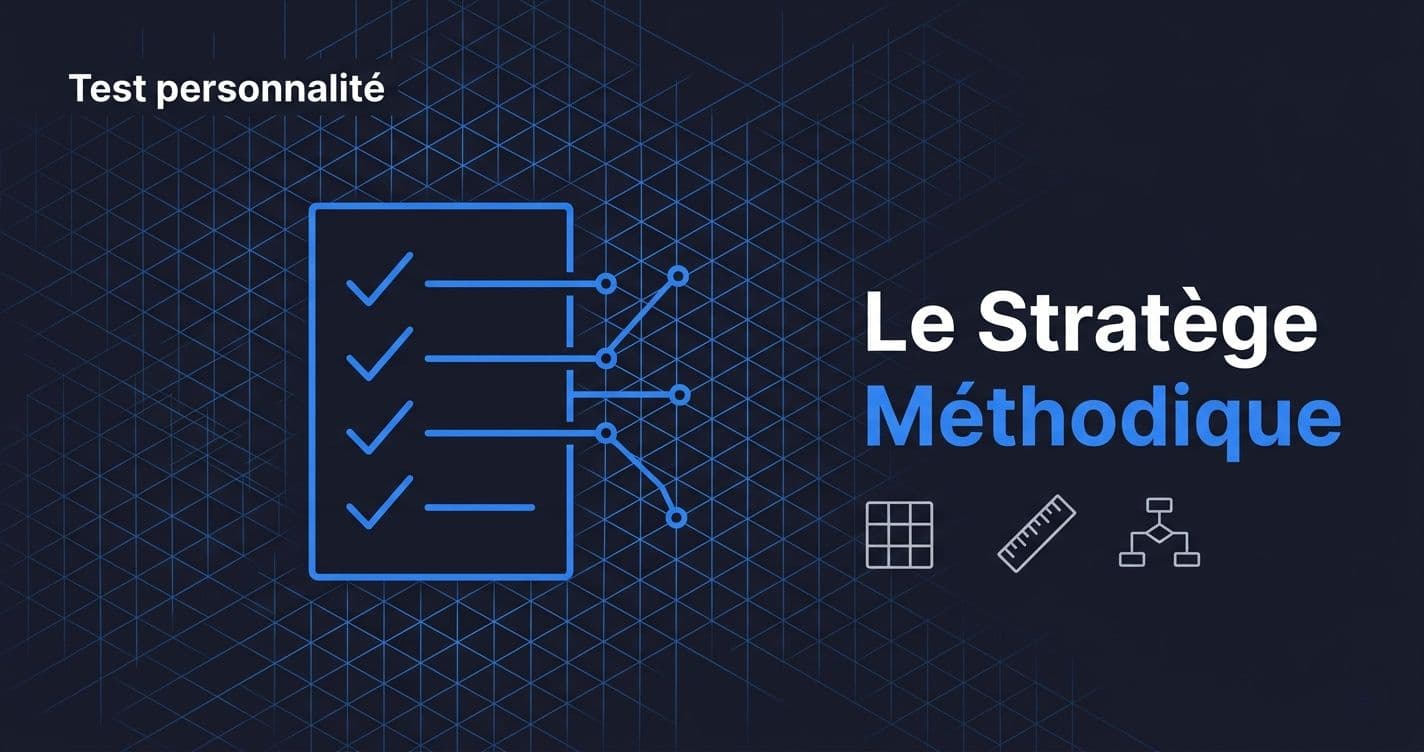 Le Stratège Méthodique — Profil de personnalité Rigueur & Excellence pour l'ère de l'IA